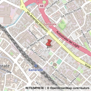 Mappa Via bergamo 6, 21013 Gallarate, Varese (Lombardia)