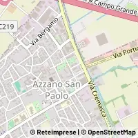 Mapa Azzano San Paolo