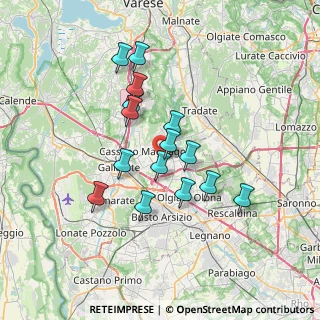 Mappa Via Marx Carlo, 21054 Fagnano Olona VA, Italia (5.90533)