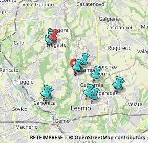 Mappa Via Don Luigi Grisostomi, 20856 Correzzana MB, Italia (1.58692)