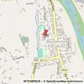 Mappa Via Maganza, 11, 36030 Montecchio Precalcino, Vicenza (Veneto)