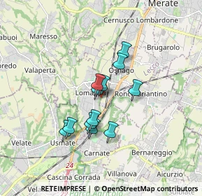 Mappa Via Dante, 23871 Lomagna LC, Italia (1.23917)