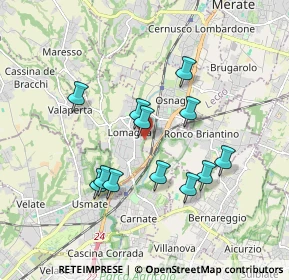 Mappa Via Dante, 23871 Lomagna LC, Italia (1.58667)