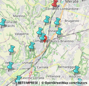 Mappa Via Dante, 23871 Lomagna LC, Italia (2.90133)