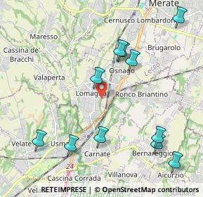 Mappa Via Dante, 23871 Lomagna LC, Italia (2.37182)