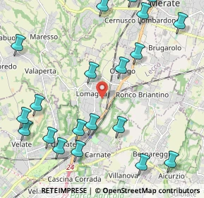 Mappa Via Dante, 23871 Lomagna LC, Italia (2.716)
