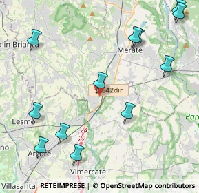 Mappa Via Dante, 23871 Lomagna LC, Italia (5.26917)