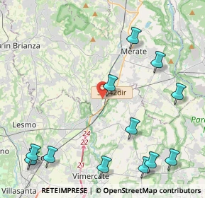 Mappa Via Dante, 23871 Lomagna LC, Italia (5.57917)