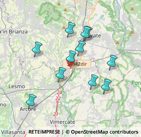 Mappa Via Dante, 23871 Lomagna LC, Italia (3.31273)