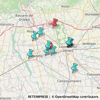Mappa Via Regia, 35018 San Martino di Lupari PD, Italia (5.77)