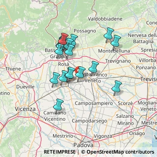 Mappa Via Regia, 35018 San Martino di Lupari PD, Italia (12.07611)