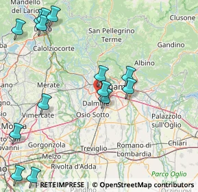 Mappa Via delle Noci, 24048 Treviolo BG, Italia (20.72714)