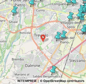 Mappa Via delle Noci, 24048 Treviolo BG, Italia (3.72)