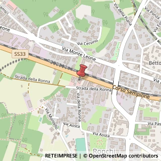 Mappa Corso Sempione, 123, 21013 Gallarate, Varese (Lombardia)