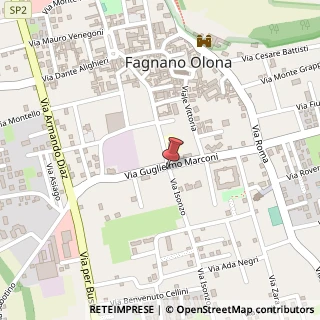 Mappa Via Marconi Guglielmo, 68, 21054 Fagnano Olona, Varese (Lombardia)