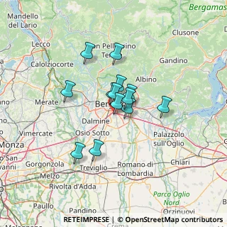 Mappa Via Isonzo, 24052 Azzano San Paolo BG, Italia (9.13)