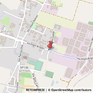Mappa Via E. Brigatti, 40, 20885 Ronco Briantino, Milano (Lombardia)