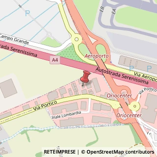 Mappa Via Portico, 33, 24050 Bergamo, Bergamo (Lombardia)