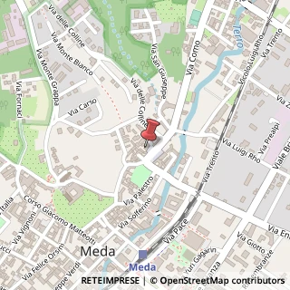 Mappa Piazza Cavour, 9, 20821 Meda, Monza e Brianza (Lombardia)