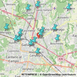 Mappa Via Friuli, 21013 Gallarate VA, Italia (2.18643)