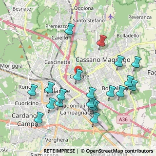 Mappa Via Friuli, 21013 Gallarate VA, Italia (2.273)