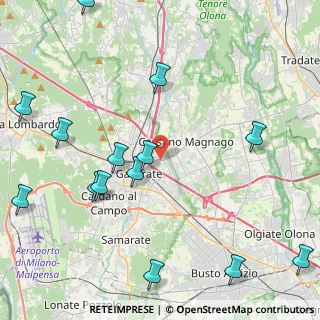 Mappa Piazza Timavo, 21013 Gallarate VA, Italia (5.53286)