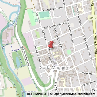 Mappa Via Roma, 28, 21050 Gorla Maggiore, Varese (Lombardia)