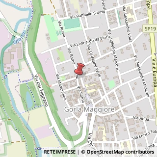 Mappa Via Roma, 37, 21050 Gorla Maggiore, Varese (Lombardia)