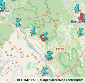 Mappa Frazione Baragiotta, 28077 Prato Sesia NO, Italia (6.72)