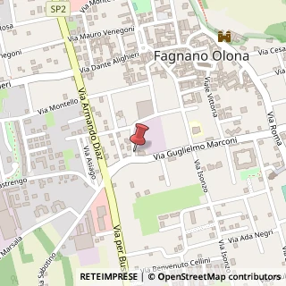 Mappa Via Silvio Pellico, 13, 21054 Fagnano Olona, Varese (Lombardia)