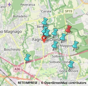 Mappa Via Pellico Silvio, 21054 Fagnano Olona VA, Italia (1.51455)