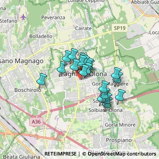 Mappa Via Pellico Silvio, 21054 Fagnano Olona VA, Italia (1.207)