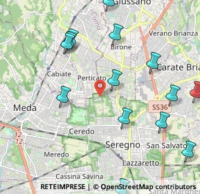 Mappa Via Brescia, 20831 Seregno MB, Italia (2.47571)