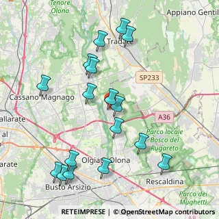 Mappa Via Francesco Petrarca, 21050 Gorla Maggiore VA, Italia (4.40588)
