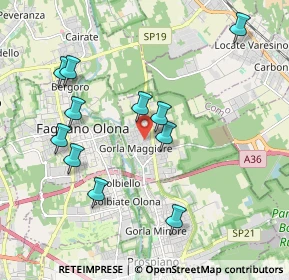 Mappa Via Francesco Petrarca, 21050 Gorla Maggiore VA, Italia (1.97818)