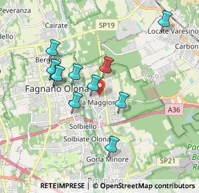 Mappa Via Francesco Petrarca, 21050 Gorla Maggiore VA, Italia (1.66455)