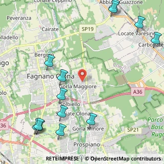 Mappa Via Francesco Petrarca, 21050 Gorla Maggiore VA, Italia (3.02538)
