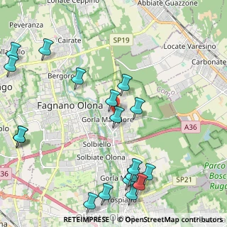 Mappa Via Francesco Petrarca, 21050 Gorla Maggiore VA, Italia (2.72889)