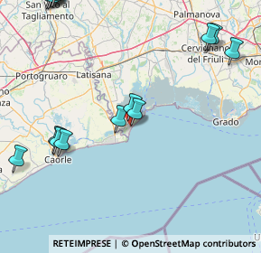 Mappa Raggio dei Canestrei, 33054 Lignano Sabbiadoro UD, Italia (23.3225)