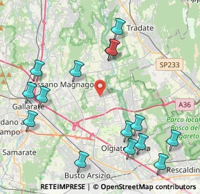 Mappa Via Galilei Galileo, 21054 Fagnano Olona VA, Italia (4.91933)