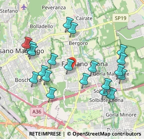 Mappa Via Galilei Galileo, 21054 Fagnano Olona VA, Italia (2.0205)