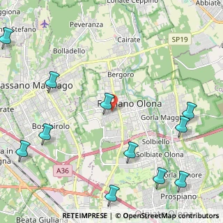 Mappa Via Galileo Galilei, 21054 Fagnano Olona VA, Italia (3.05182)