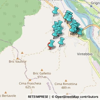 Mappa Strada Comunale di Quazzo, 13037 Serravalle Sesia VC, Italia (1.03462)