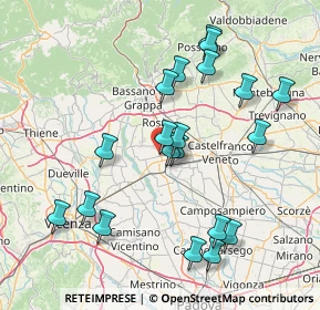 Mappa Via Postumia, 35013 Cittadella PD, Italia (15.8355)