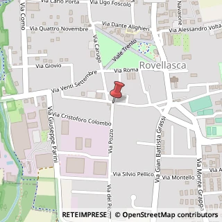 Mappa Via Luigi Capuana, 13, 22069 Rovellasca, Como (Lombardia)