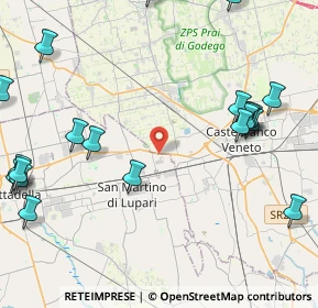 Mappa 35018 Castelfranco Veneto TV, Italia (5.72)