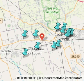 Mappa 35018 Castelfranco Veneto TV, Italia (3.59571)