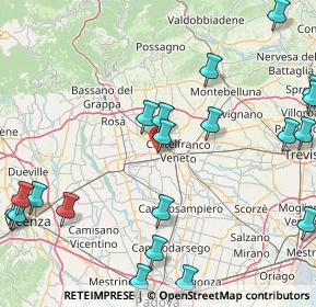 Mappa 35018 Castelfranco Veneto TV, Italia (22.6695)
