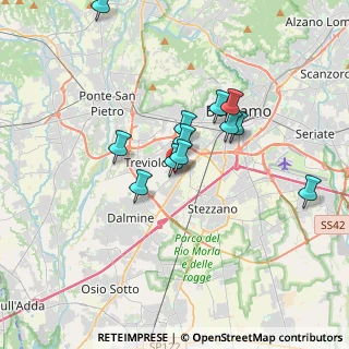 Mappa SP 151, 24040 Lallio BG, Italia (2.97917)