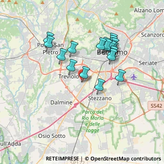 Mappa SP 151, 24040 Lallio BG, Italia (3.41111)